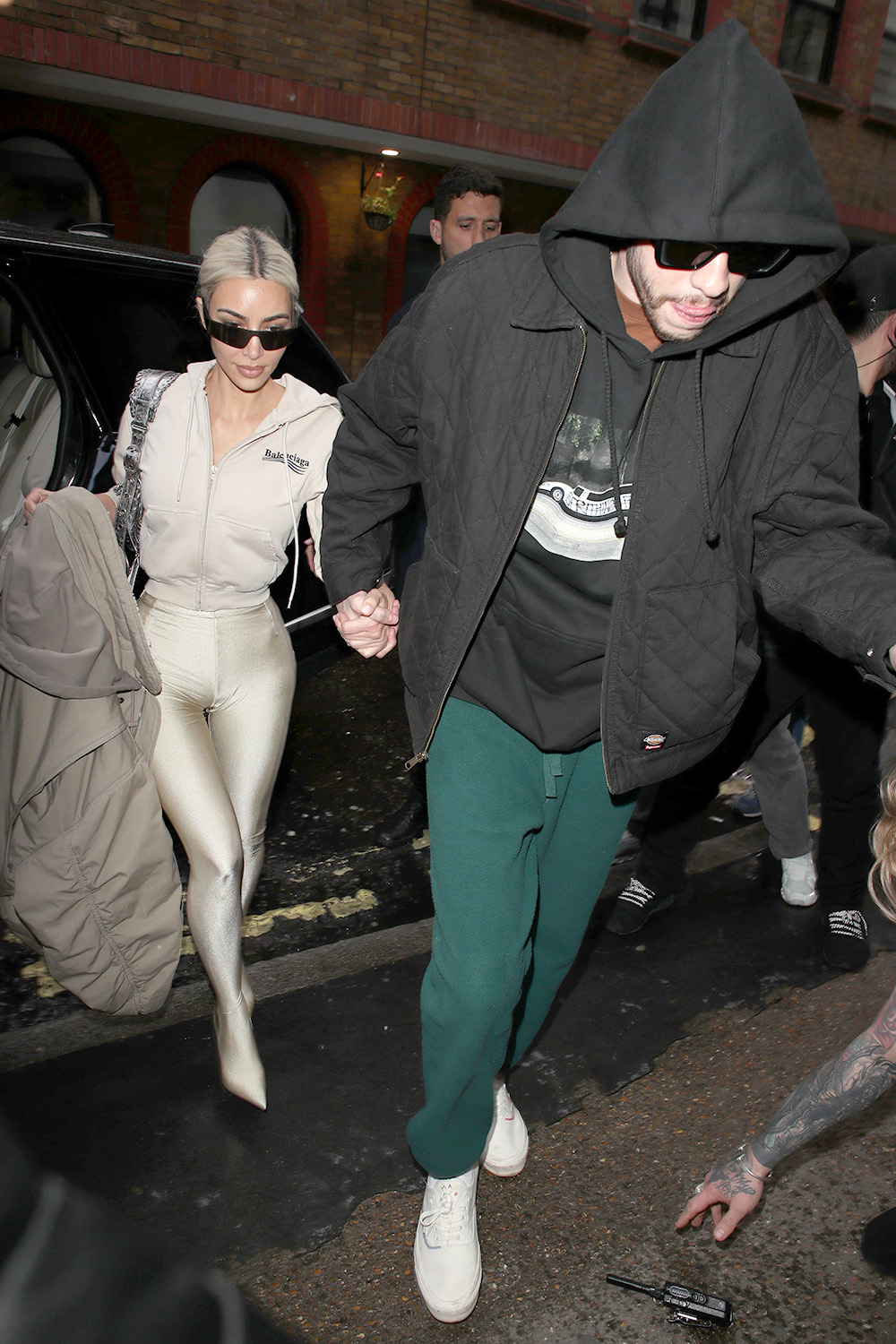 Kim Kardashian and Pete Davidson