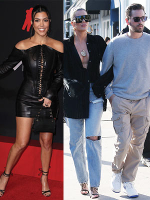 Kourtney Kardashian, Khloe Kardashian Scott Disick