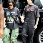 Kourtney Kardashian And Travis Barker Hold Hands As Arriving Back At The New York City Hotel