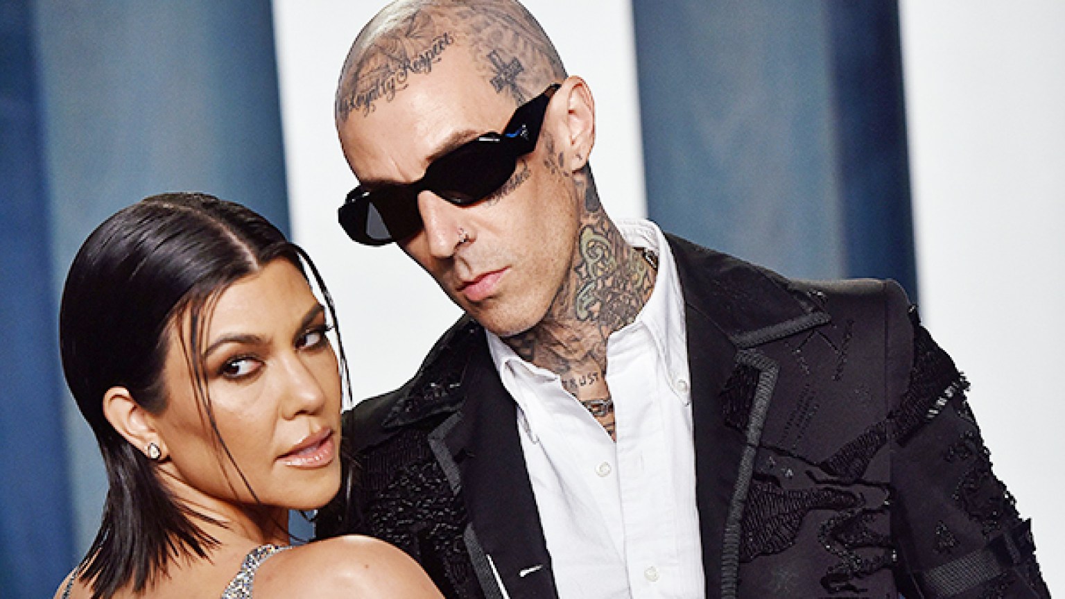 Travis Barker Visited Robert Kardashian Grave Before Kourtney Proposal ...