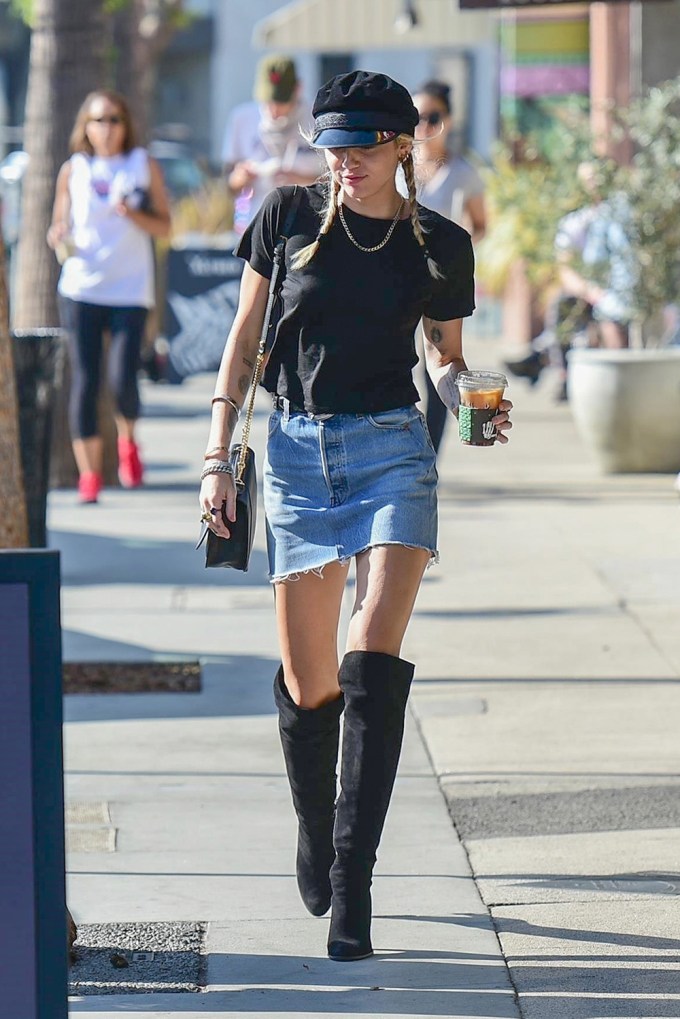 Miley Cyrus In LA