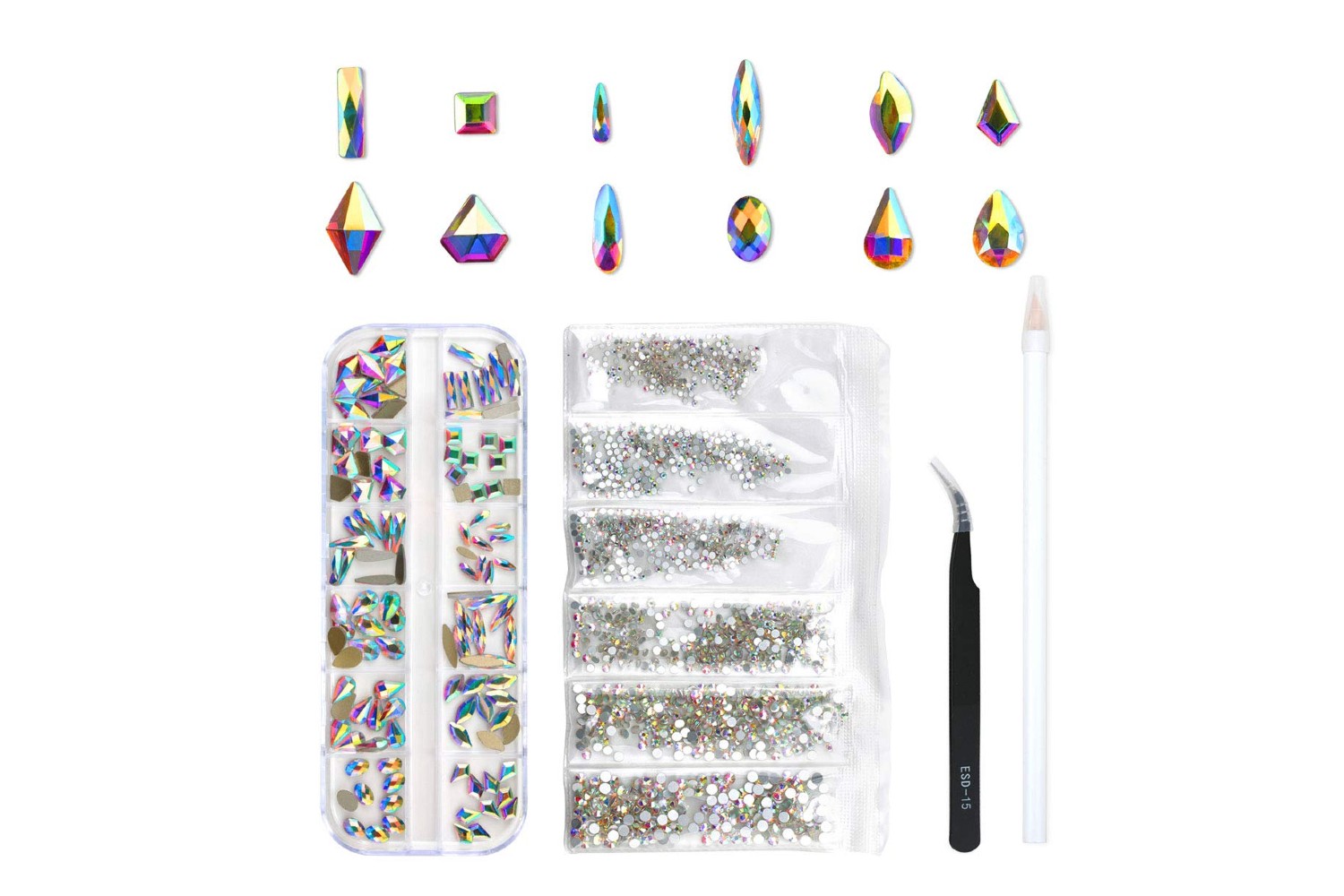 nail rhinestone reviews