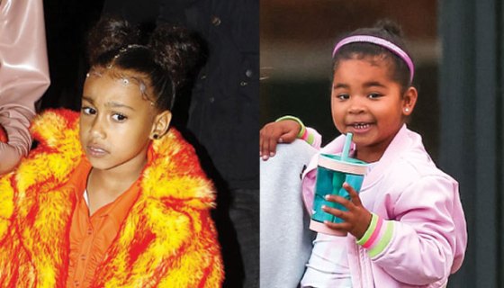 North West, True Thompson