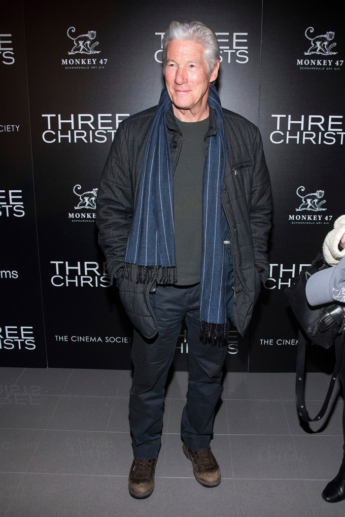 Richard Gere At A Screening Of ‘Three Christs’