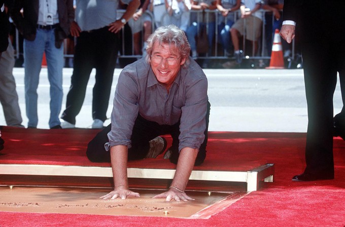 Richard Gere At Hollywood’s Chinese Theater