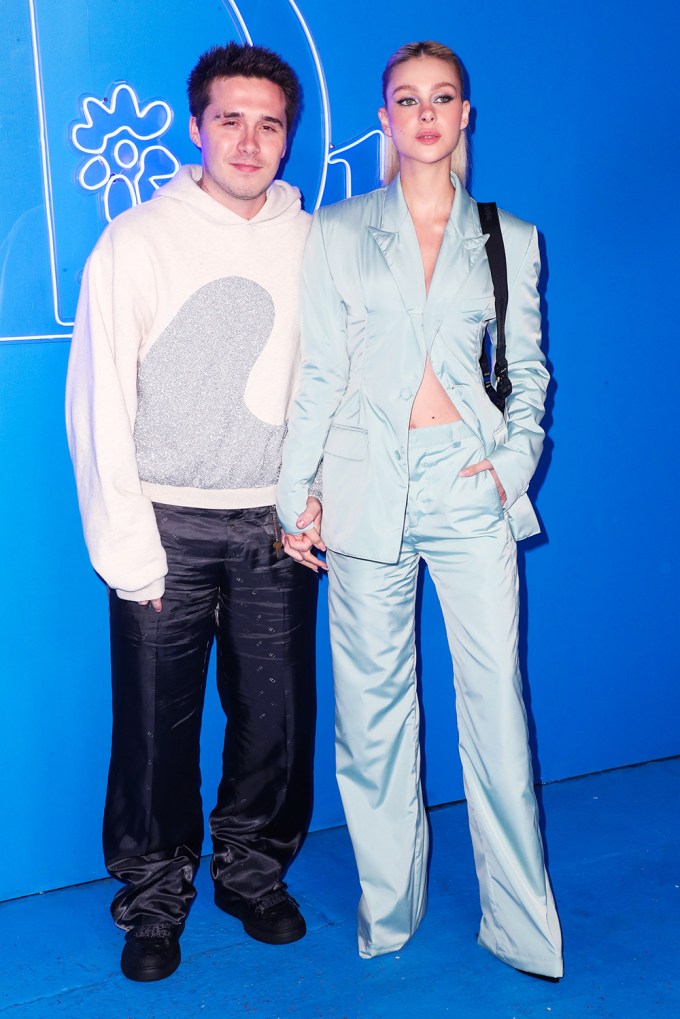 Brooklyn Beckham & Nicola Peltz At Dior’s Men’s Show