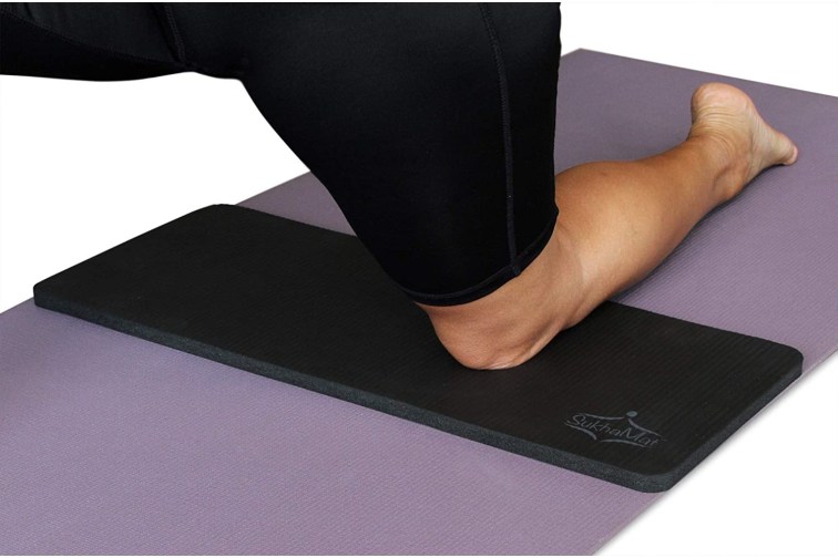 Yoga Knee Pad by Heathyoga, Great for Knees and Elbows While Doing