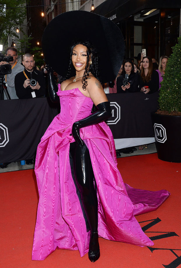 Sza met 2025 gala dress