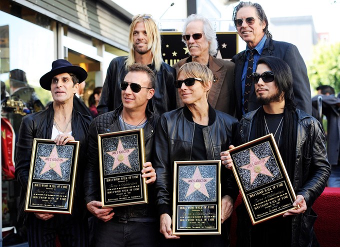Jane’s Addiction Honored With A Star On The Hollywood Walk Of Fame,