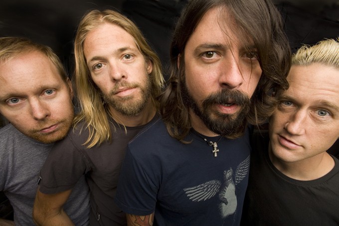 The Foo Fighters at the Covent Garden Hotel, London