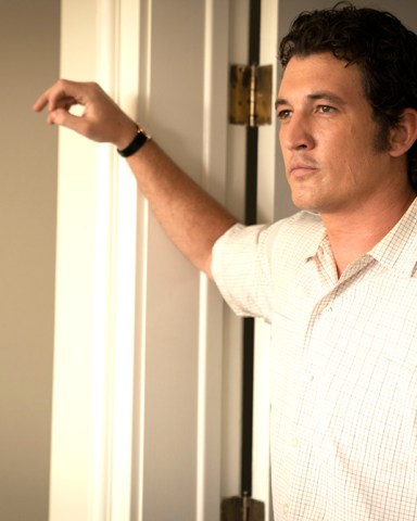 Pictured: Miles Teller as Al Ruddy of the Paramount+ original series THE OFFER. Photo Cr: Nicole Wilder/Paramount+ ©2022 Paramount Pictures. All Rights Reserved.