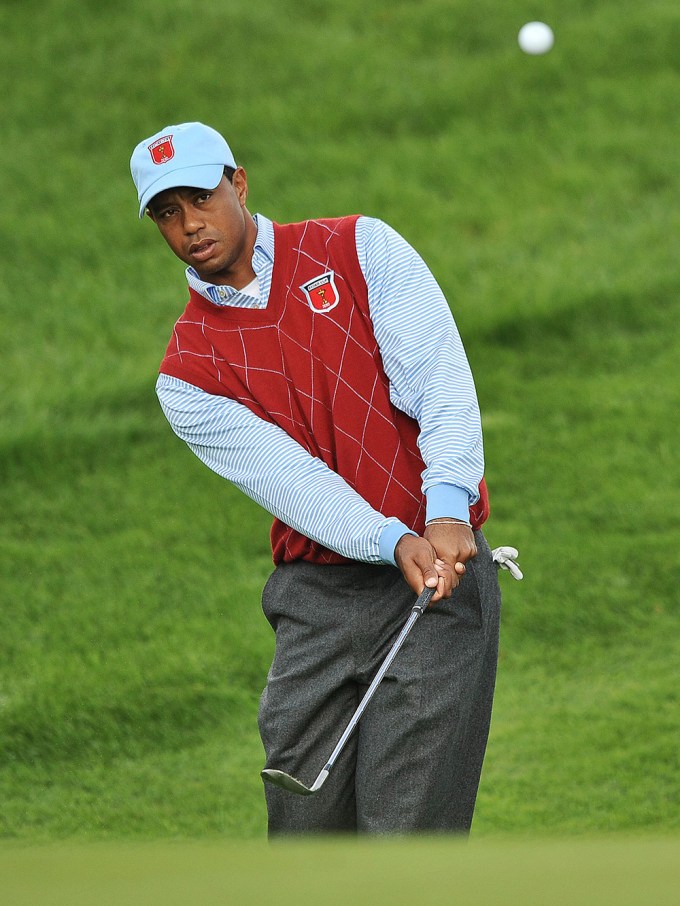 Tiger Woods At The 2010 Ryder Cup