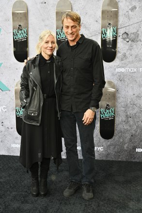 Tony Hawk and Catherine Goodman
'Tony Hawk Until the Wheels Fall Off' film premiere, Los Angeles, California, USA - 30 Mar 2022