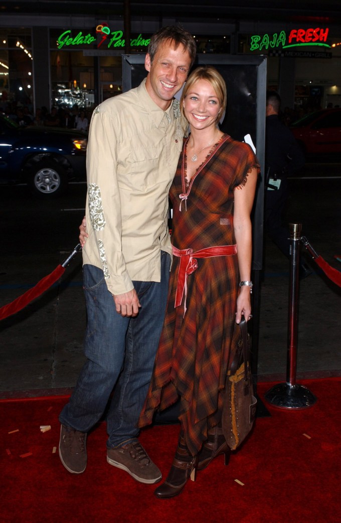 Tony Hawk & Lhotse Merriam At The Premiere Of ‘Jackass Number Two’