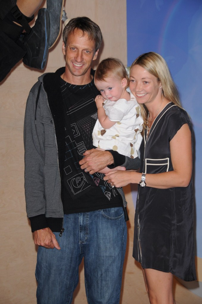 Tony Hawk Unveils His Wax Figure With The Family