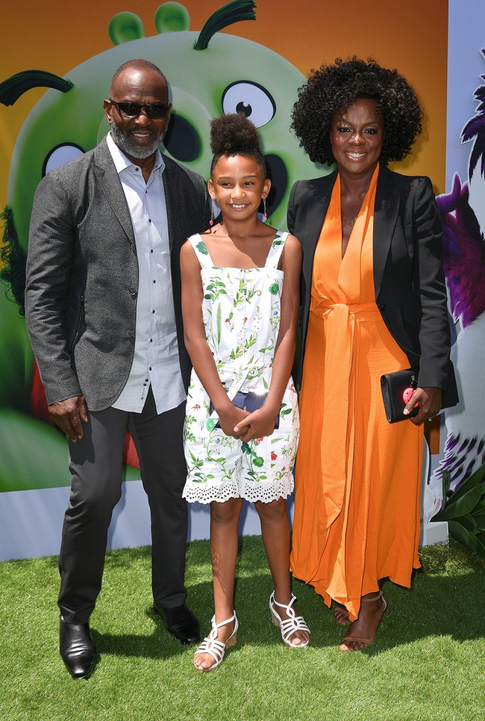 Viola Davis and her family at another premiere