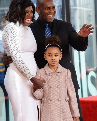 Actress Viola Davis is joined by her husband Julius Tennon and their  daughter Genesis Tennon during an unveiling ceremony honoring Davis with the 2,596th star on the Hollywood Walk of Fame in Los Angeles on January 5, 2017.
Viola Davis Fame Walk, Los Angeles, California, United States - 05 Jan 2017