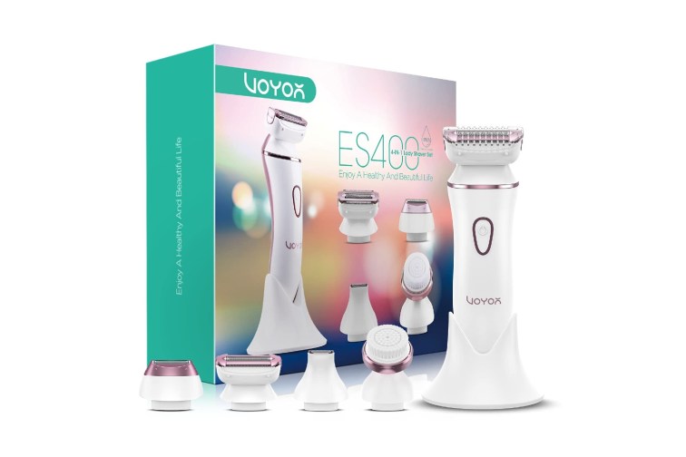voyor electric 4 in 1 shaver with box and attachments