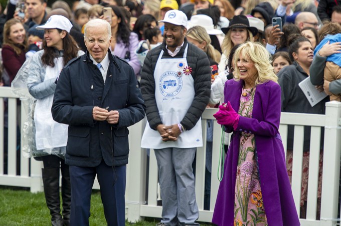 Joe & Jill Biden Kick Off The Egg Roll