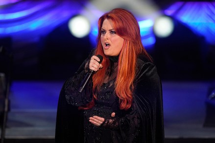 Wynonna Judd performs during a tribute to her mother, country music star Naomi Judd, in Nashville, Tenn. Naomi Judd died April 30, 2022. She was 76
Naomi Judd A River of Time Celebration, Nashville, United States - 15 May 2022