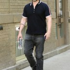 David Harbour Walks Home From Lunch In New York City