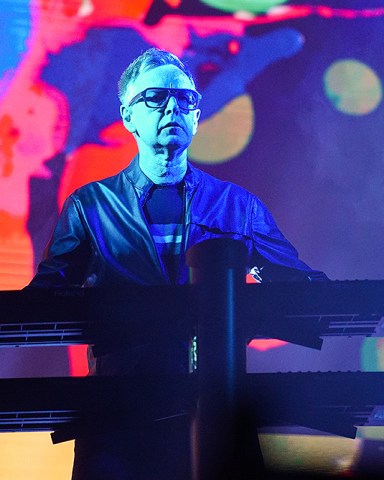 Andy Fletcher Depeche Mode in concert, Anaheim, USA - 22 May 2018