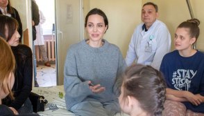 Angelina Jolie in Ukraine