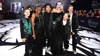 Angelina Jolie & kids