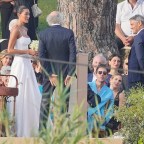 Wedding of Ari Emanuel and Sarah Staudinger in St-Tropez,with guests Emily Ratajkowski, Elon Musk, Puff Daddy, Larry David and Rahm Emanuel