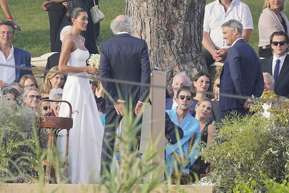 Wedding of Ari Emanuel and Sarah Staudinger in St-Tropez,with guests Emily Ratajkowski, Elon Musk, Puff Daddy, Larry David and Rahm Emanuel