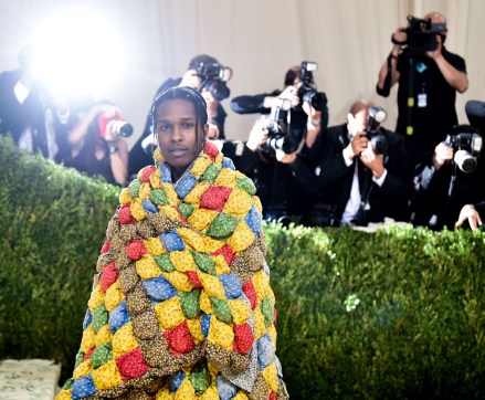 ASAP ROCKY COSTUME INSTITUTE CELEBRATES THE OPENING OF 'IN AMERICA: A GLOSSARY OF FASHION', ARRIVALS, METROPOLITAN MUSEUM OF ART, NEW YORK, USA - SEPTEMBER 13, 2021