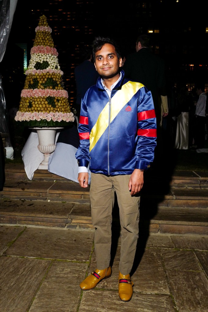 Aziz Ansari at the Gohar World Launch Party