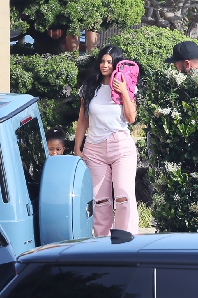Kylie Jenner & Stormi At Nobu Malibu