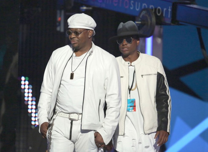 Bobby Brown & Bobby Brown Jr. At The BET Awards