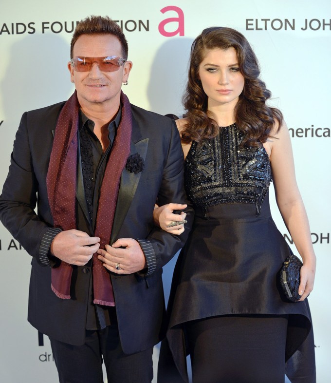 Bono & Daughter Eve In 2013