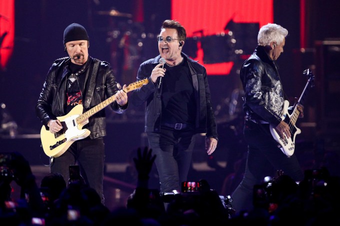 U2 Perform At iHeartRadio Music Festival 2016