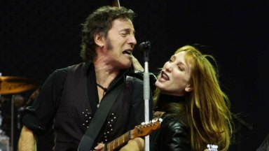 Bruce Springsteen and Patti Scialfa