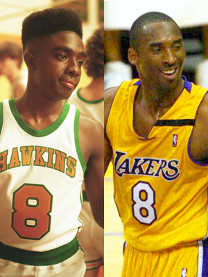 ICYMI: 'Stranger Things' actor Caleb McLaughlin pays tribute to Kobe Bryant  by choosing iconic #8 for his character's high school jersey