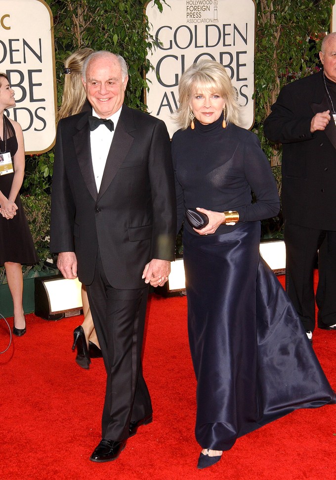 Candice Bergen & Marshall Rose At The 2006 Golden Globes