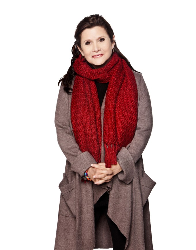 Carrie Fisher In 2012