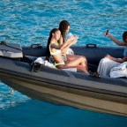 EXCLUSIVE: Diddy seen enjoying the sun with family while vacationing aboard a luxury yacht in St Barts