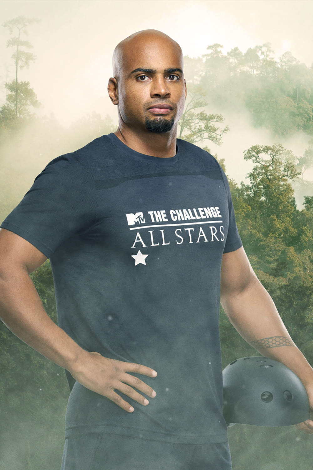 THE CHALLENGE: ALL STARS: Darrell in THE CHALLENGE: ALL STARS, season 3 episode 1 streaming on Paramount+ Photo: Laura Barisonzi/MTV ENTERTAINMENT/Paramount+ © 2021 MTVE and CBS Interactive Inc. All Rights Reserved