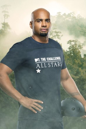 THE CHALLENGE: ALL STARS: Darrell in THE CHALLENGE: ALL STARS, season 3 episode 1 streaming on Paramount+ Photo: Laura Barisonzi/MTV ENTERTAINMENT/Paramount+ © 2021 MTVE and CBS Interactive Inc. All Rights Reserved