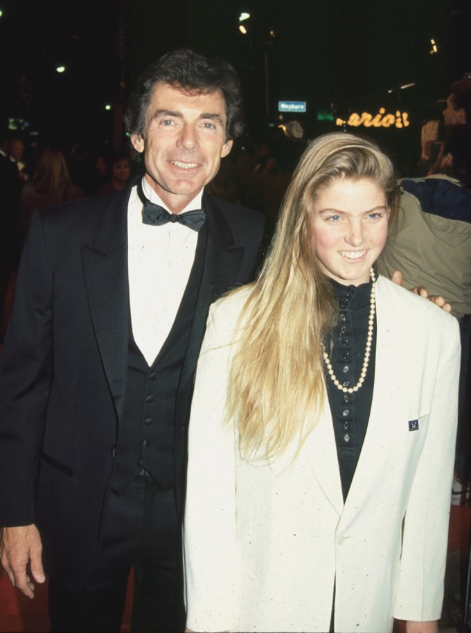 David Birney & Daughter In 1990