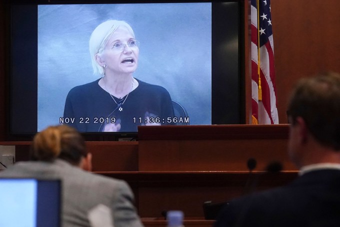 Ellen Barkin Testifies In Depp V. Heard