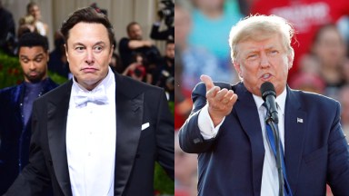 elon musk, donald trump