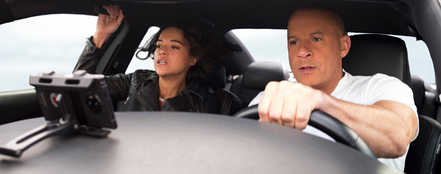 Michelle Rodriguez & Vin Diesel