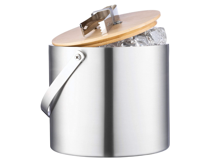 OXO Good Grips Double Wall Ice Bucket with Tongs and Garnish Tray