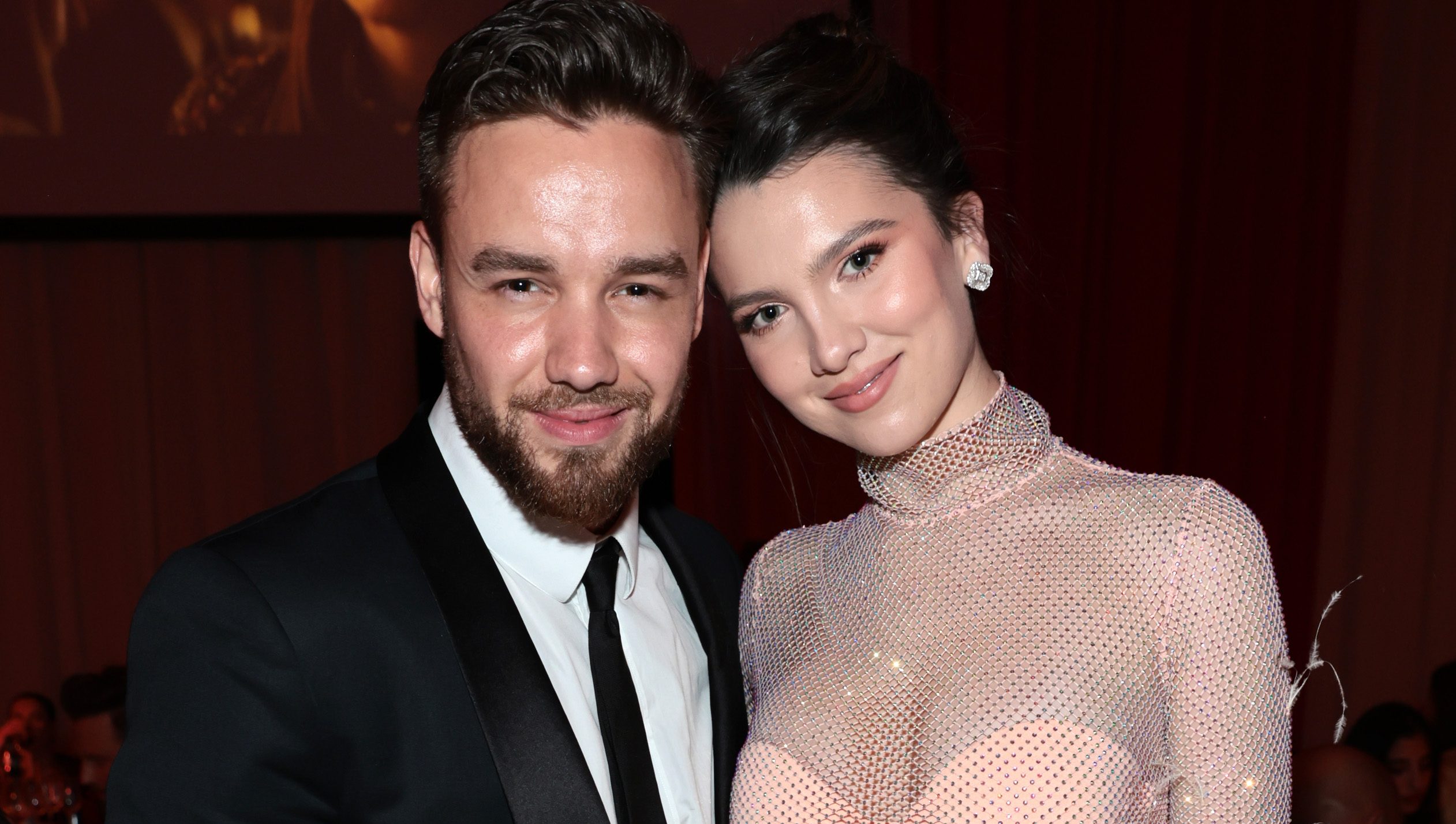 WEST HOLLYWOOD, CALIFORNIA - MARCH 27: (L-R) Liam Payne and Maya Henry attend the Elton John AIDS Foundation's 30th Annual Academy Awards Viewing Party on March 27, 2022 in West Hollywood, California. (Photo by Jamie McCarthy/Getty Images for Elton John AIDS Foundation)