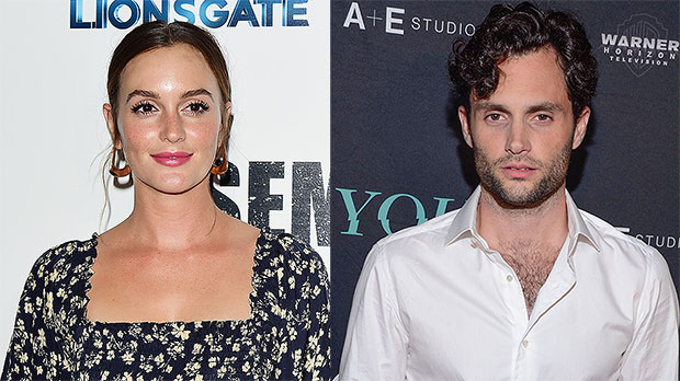 Leighton Meester and Penn Badgley